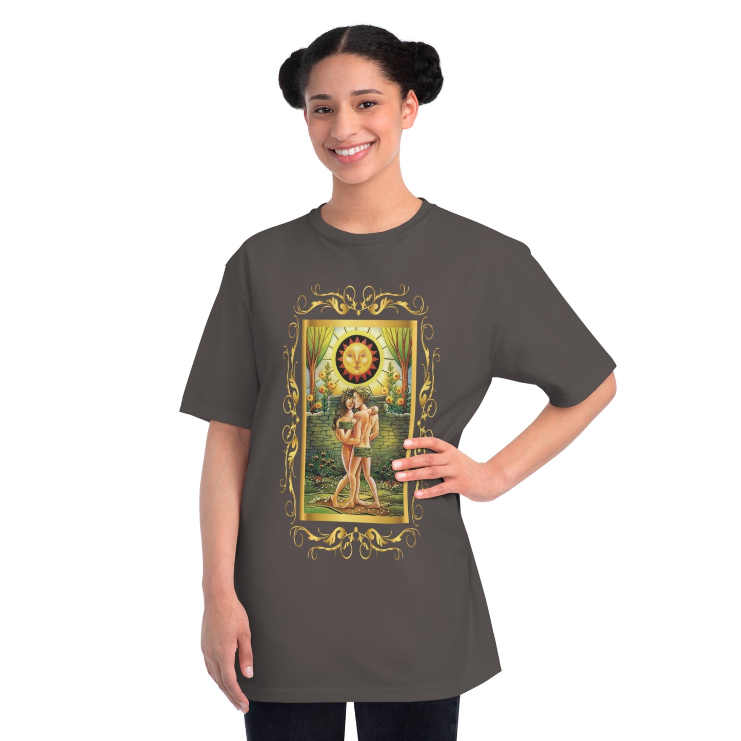 Camiseta unisex de algodón orgánico con cartas del tarot