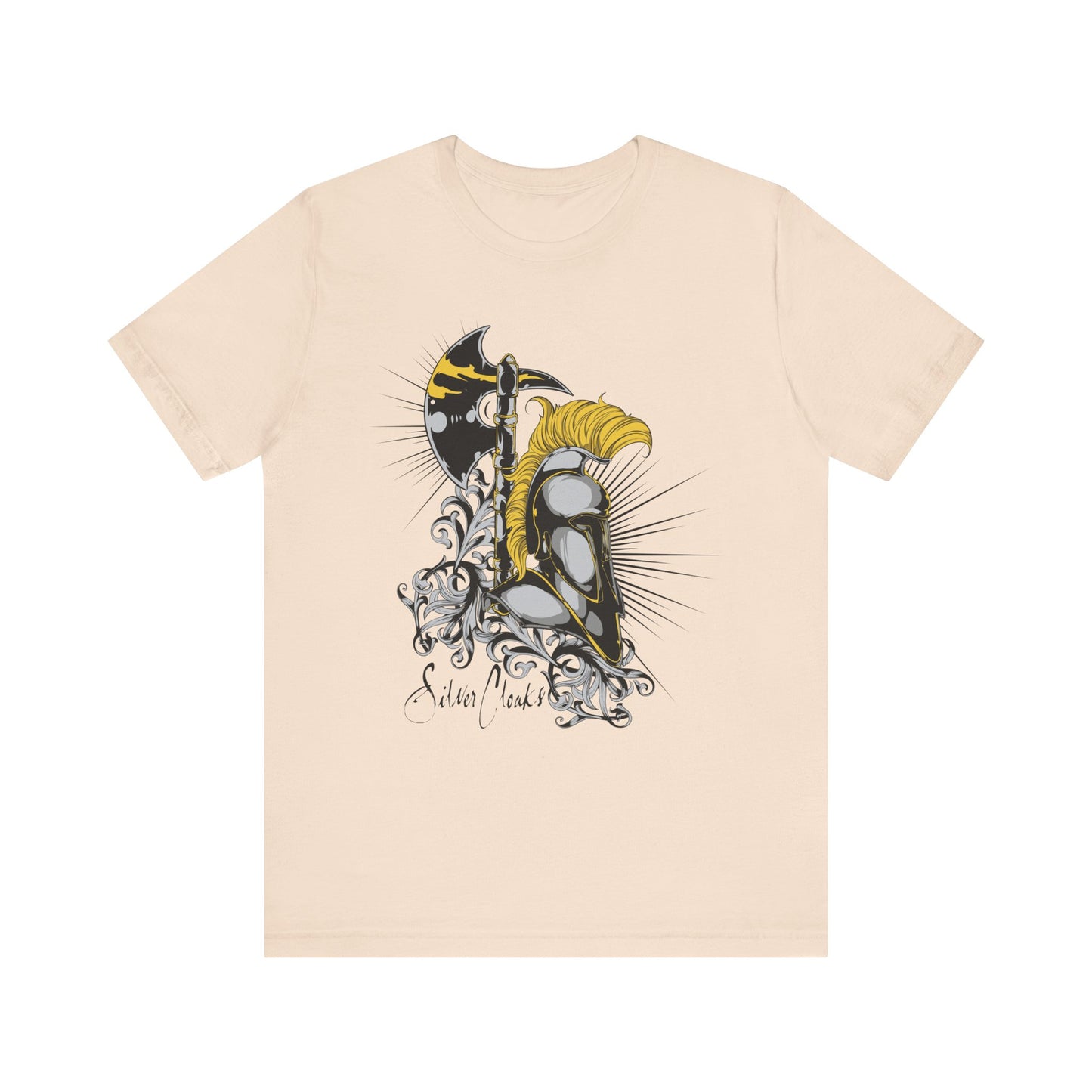 Stylish Armor Graphic Tee, Artistic Tee, Graphic T-Shirt, Artistic Vintage T-Shirt, Vintage Shirt