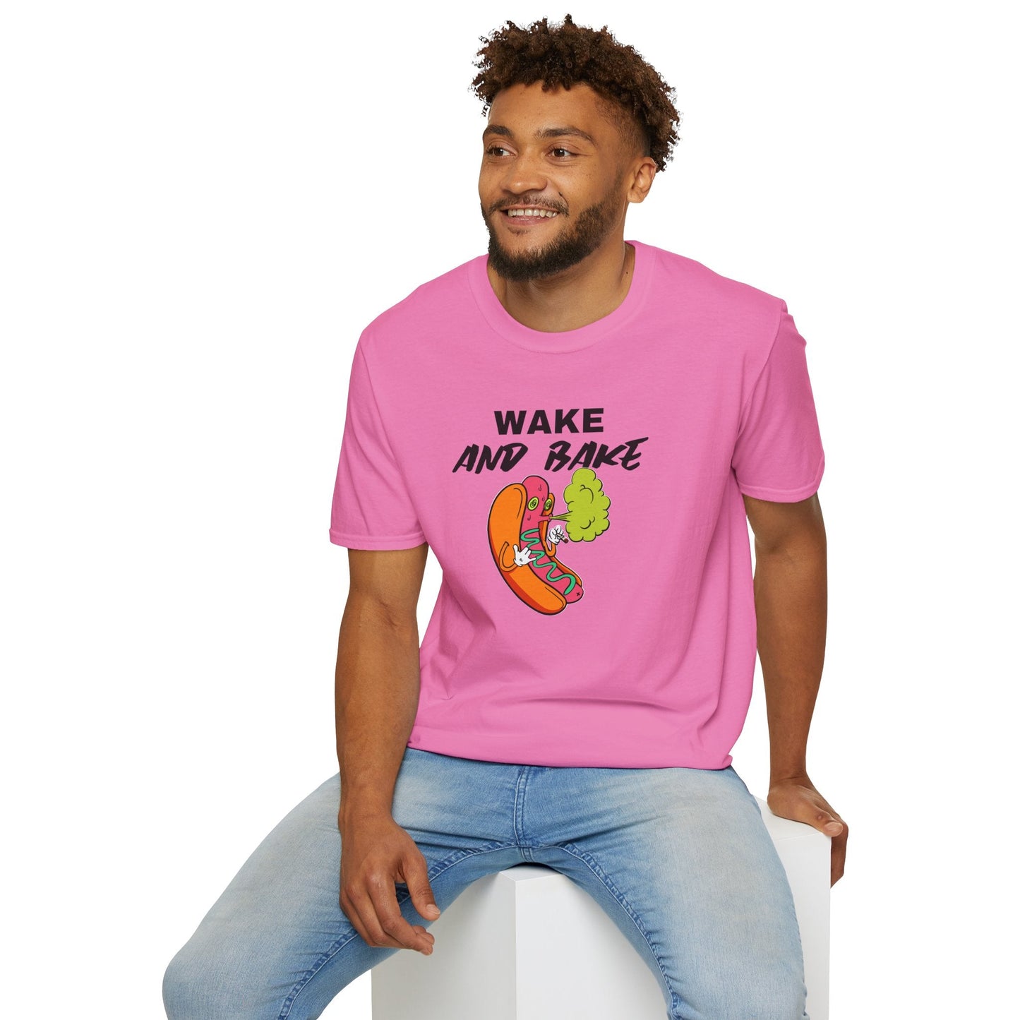 Funny Food T Shirts Unisex Softstyle Tee With Art Design Gildan 64000 100 Percent Ring Spun Cotton