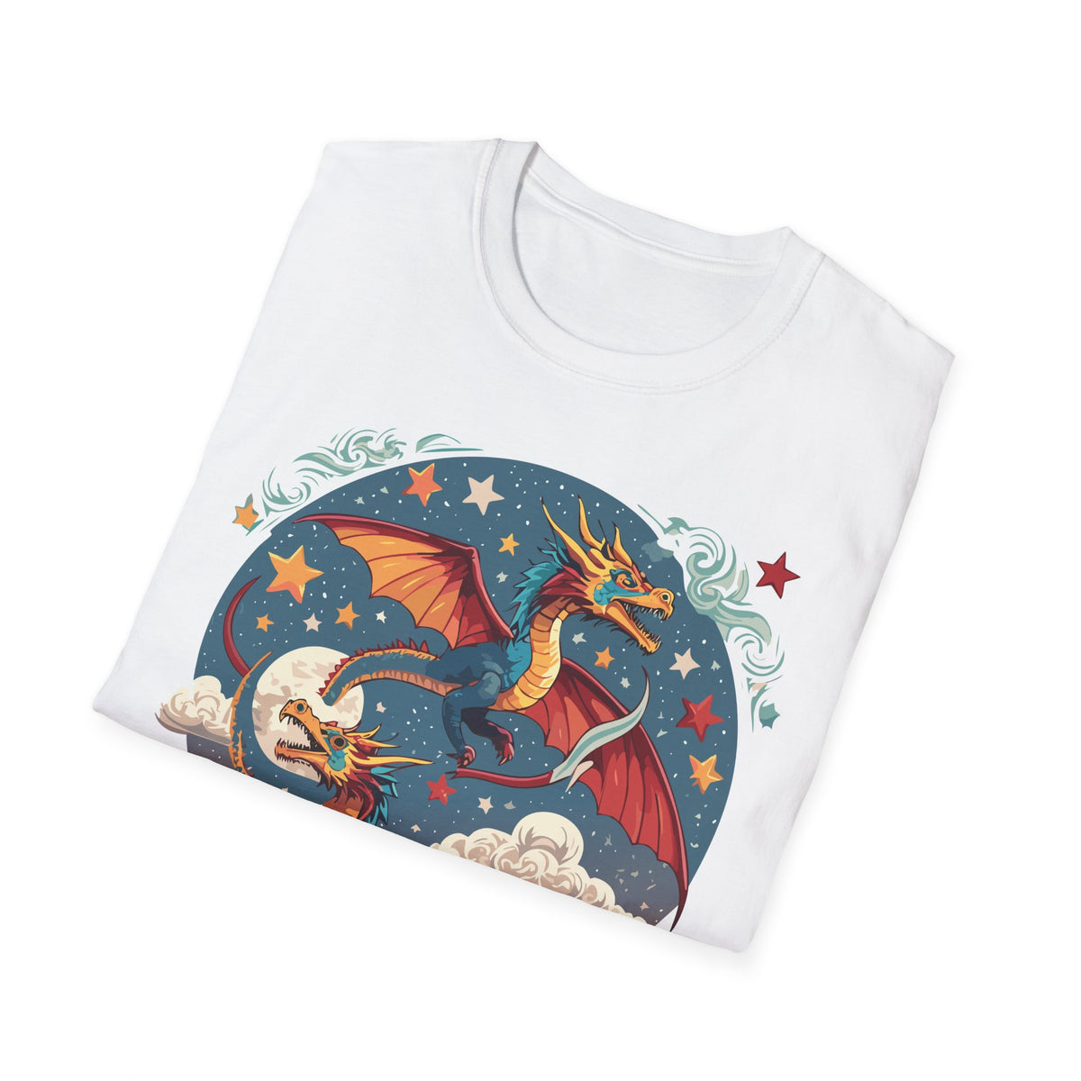 Dragon Graphic Tee Gildan Unisex 100 Cotton Tee Shirt with Animal a28