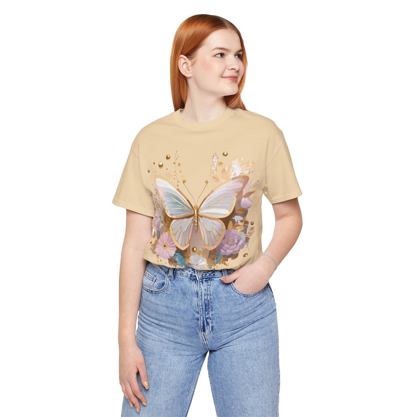 Adelpha Butterfly Graphic Tee Unisex Short Sleeve Shirt Vintage Art