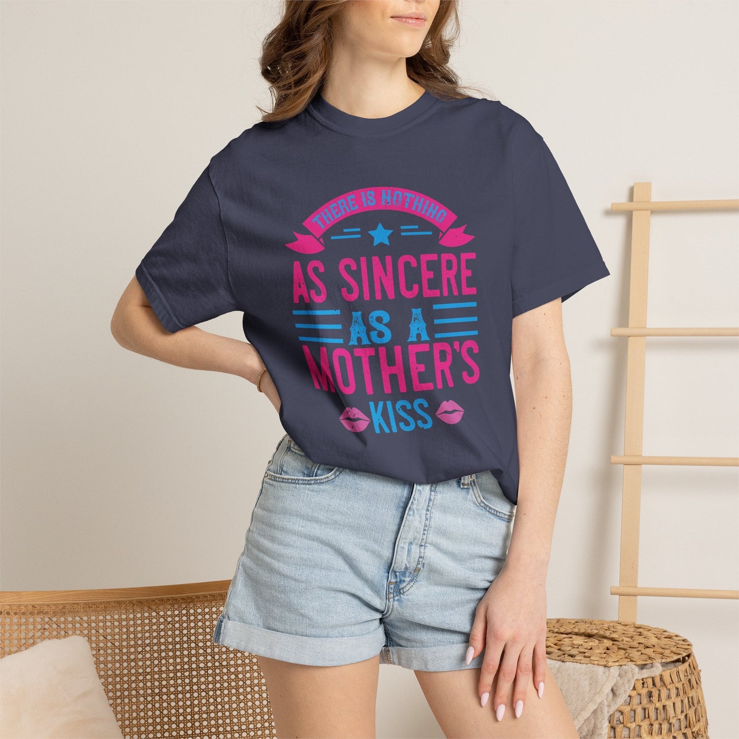 Mom T-shirt Mother Day Mama Tee Unisex Comfort Colors Garment-Dyed Cotton h97