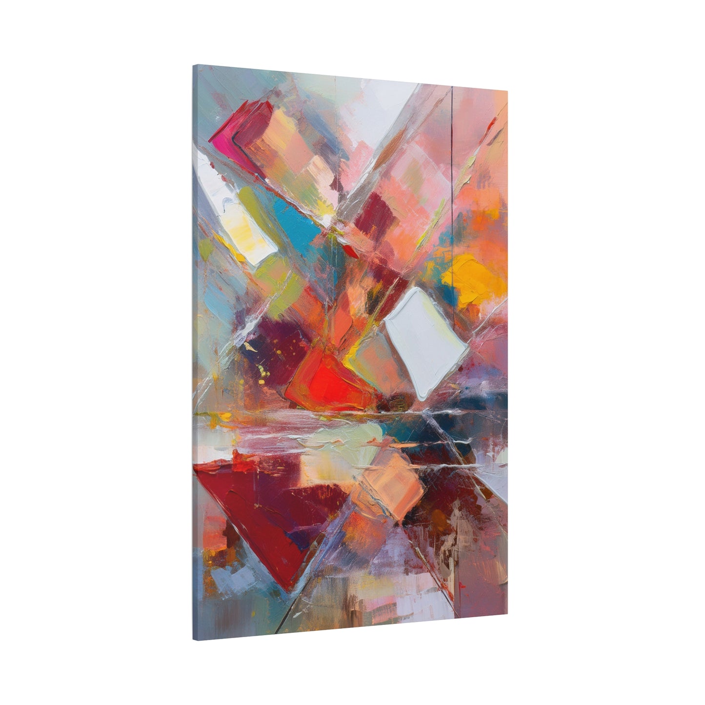 Abstract Oil Painting Print Canvas 20x24,20x30,24x30 24x32,24x36,30x40 32x48,36x48,40x60 Pine-Wood Inner Frame ABS-180