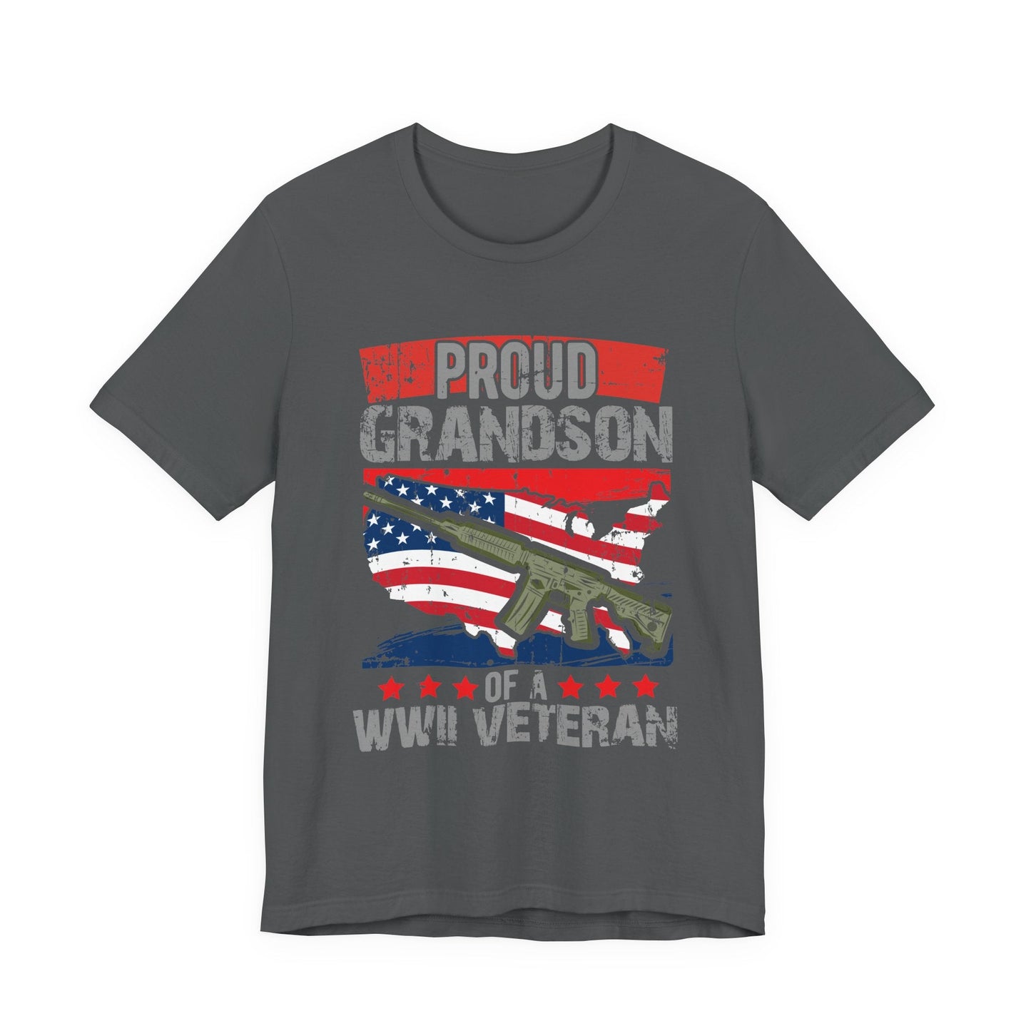 Army Veteran Patriotic Graphic Design Unisex Cotton T-Shirt v16