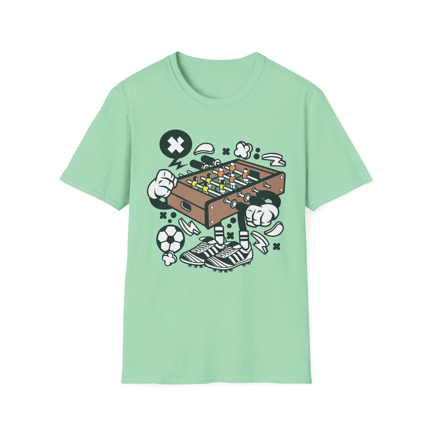 Funny Cartoon T Shirt Animation Tee Unisex Softstyle 64000 Ring Spun Cotton Premium Lightweight