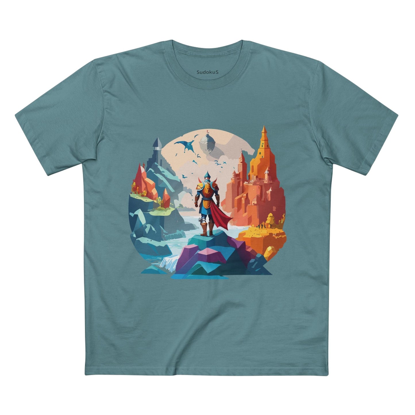 Adventures Graphic Unisex 100 Cotton Staple Tee 10