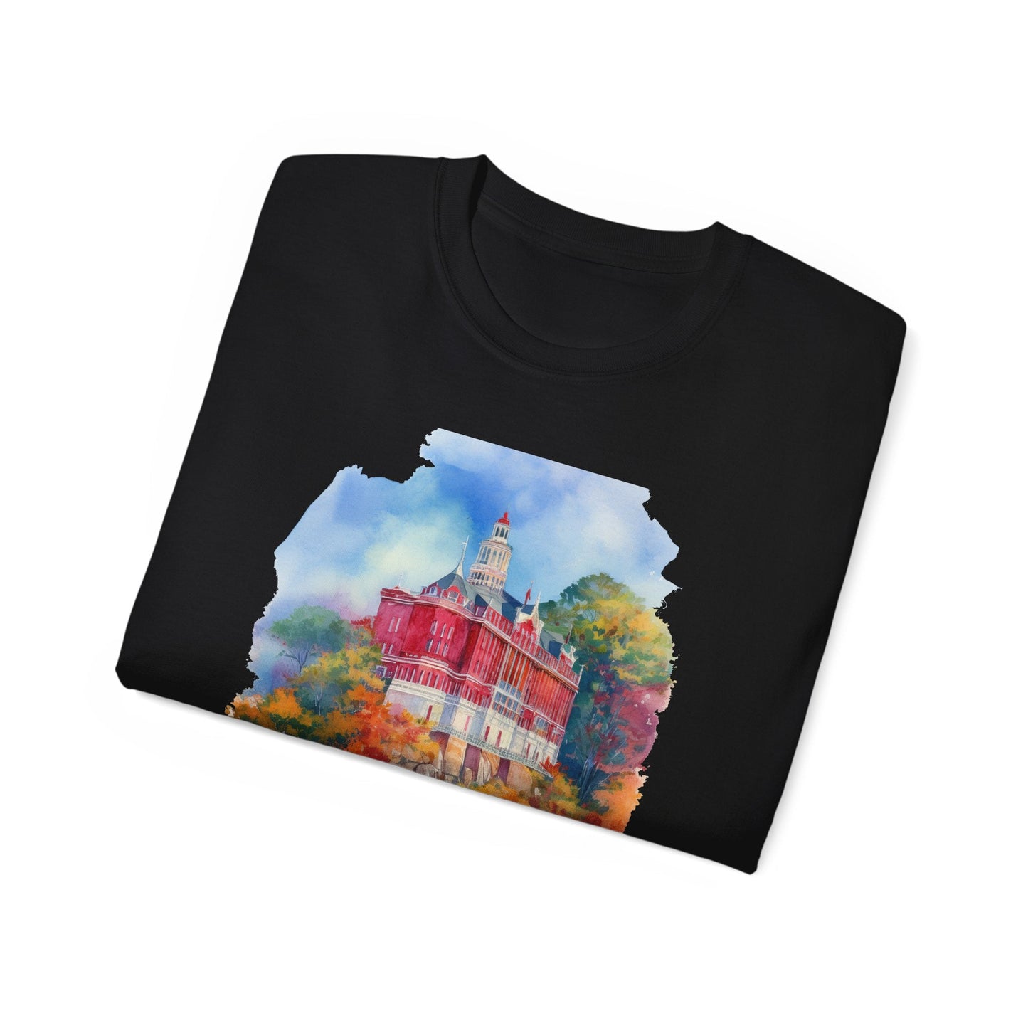 Connecticut Graphic Unisex Cotton T‑Shirt 2