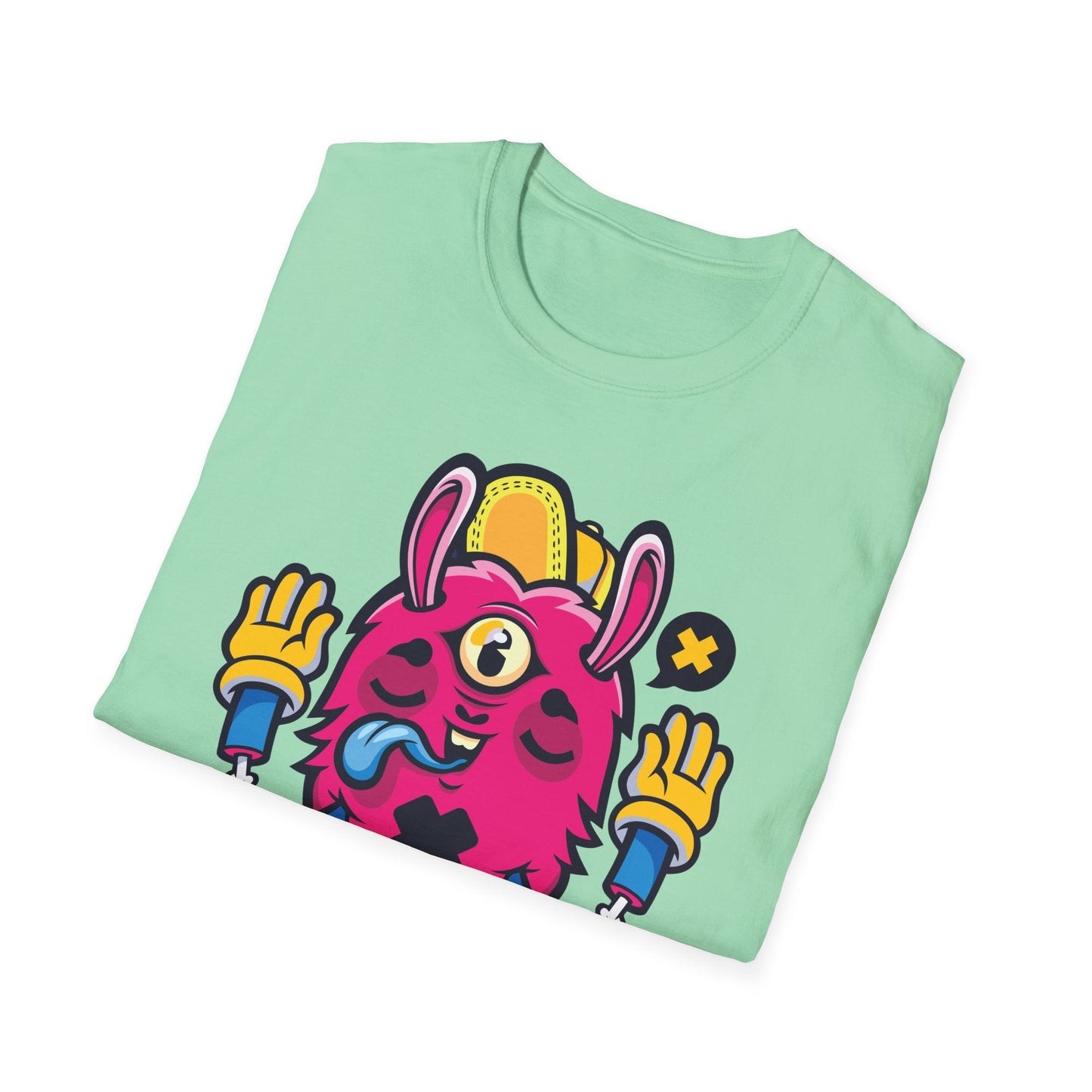 Cartoon T Shirt Animation T Shirt Funny Tee Unisex Softstyle 64000 Gildan Cotton Tee