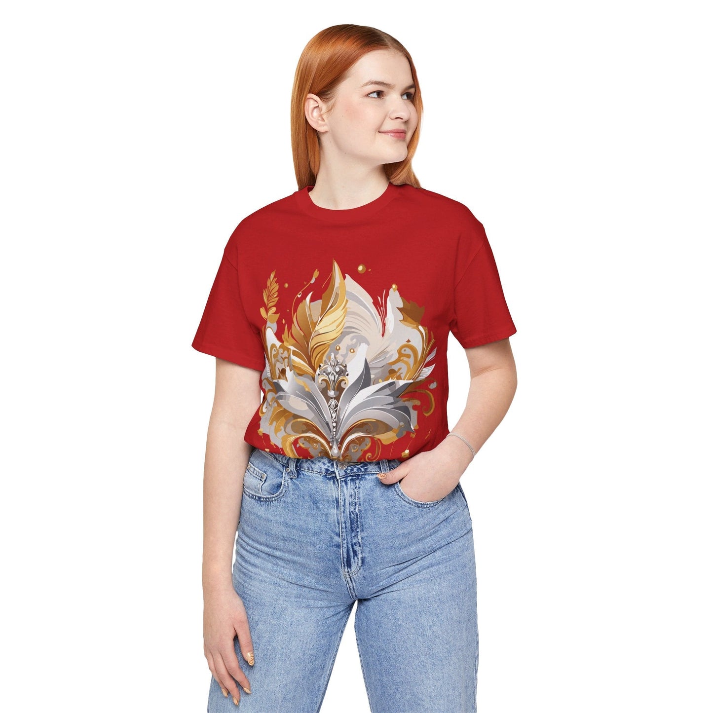 Adelpha Premium Graphic Tee Unisex Short Sleeve Jersey Shirt With Vintage Inspired Artwork