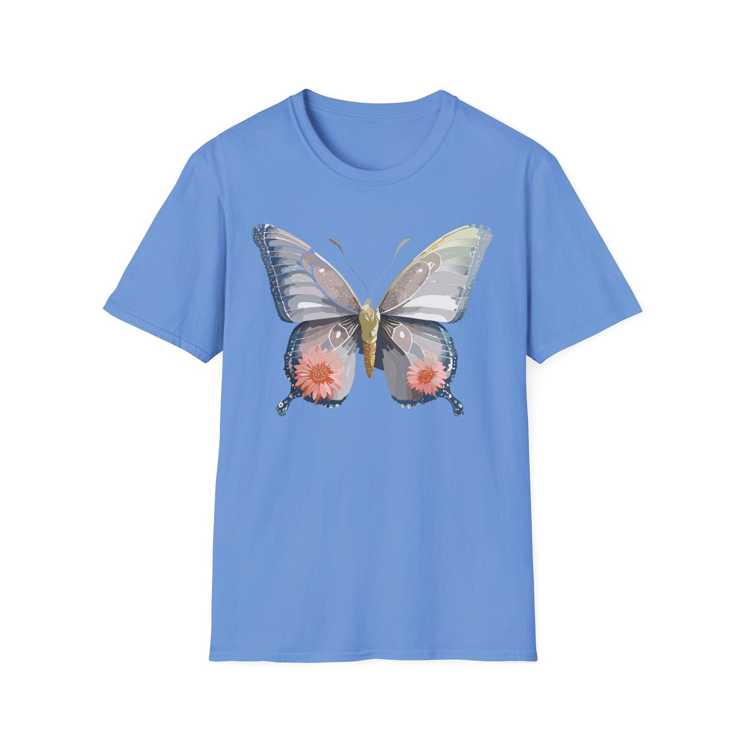 Butterfly Shirt Unisex T Shirt 100 Percent Ring Spun Cotton Softstyle Tee Monarch