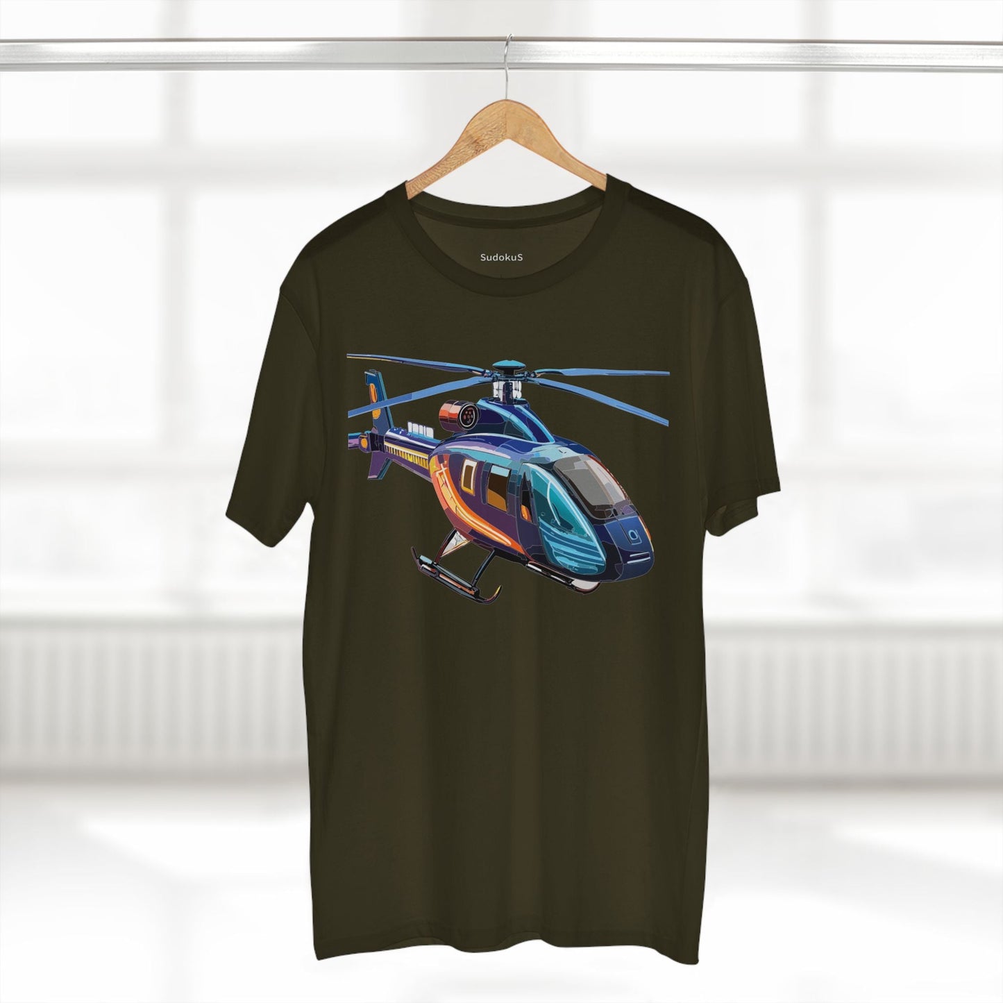 Chopper Graphic Unisex 100 Cotton Staple Tee 14