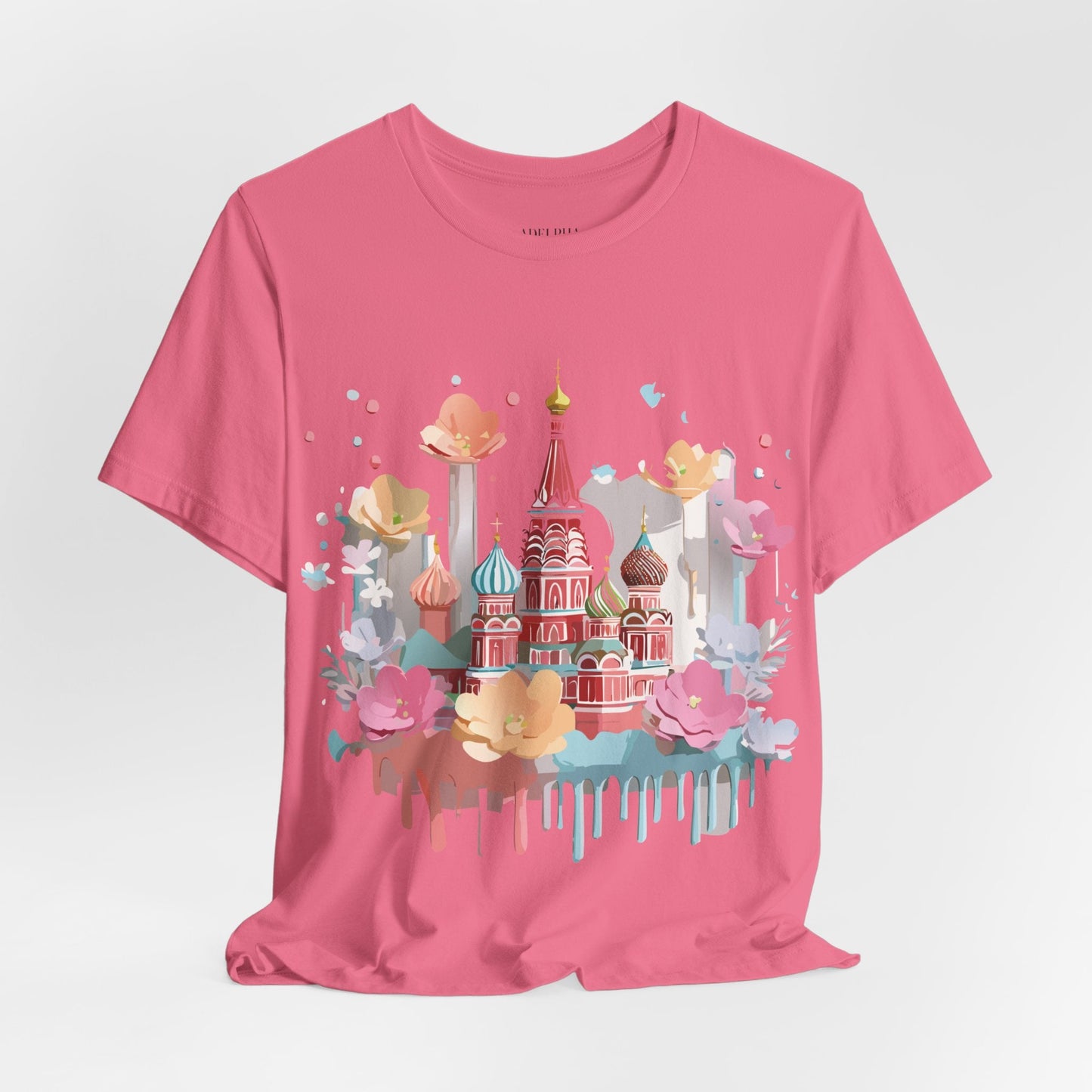 Unisex Graphic Tee From Adelpha Moscow Themed Tourist Shirt Vintage Inspired Art