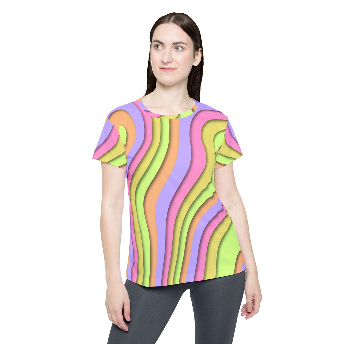 Abstract Print Shirt, Shirt with Abstract Print