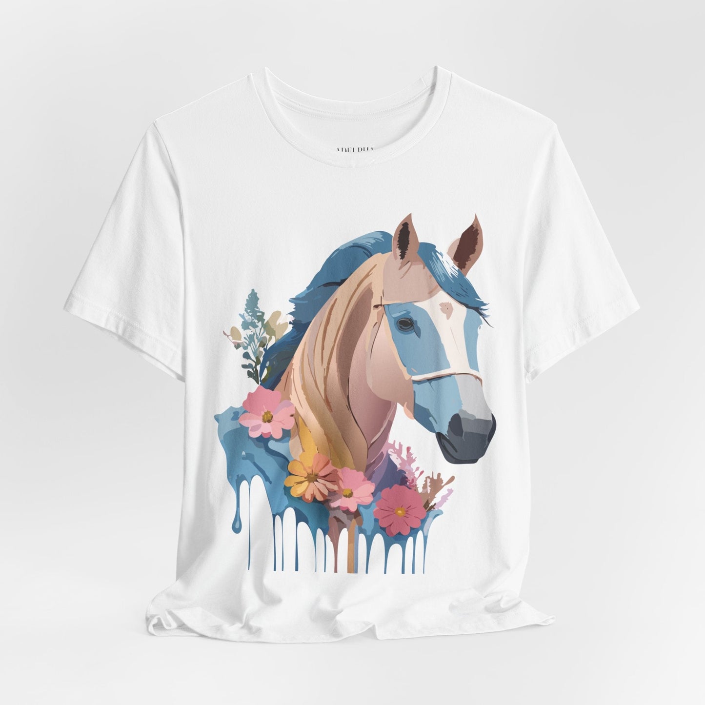 Horse Graphic Unisex 100 Cotton Vintage Animal Art T-Shirt 13