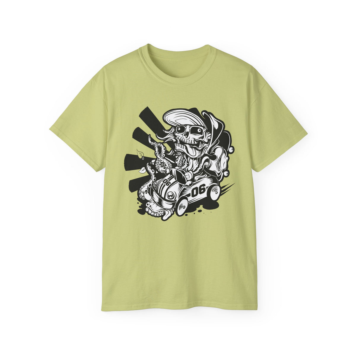 Skull Graphic Tee Unisex 100 Cotton Gildan T-Shirt