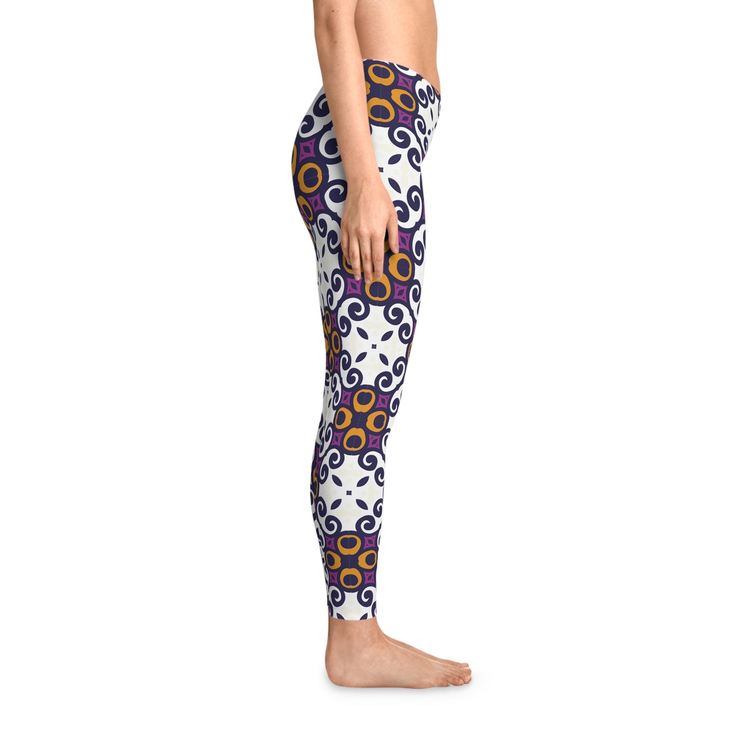 Leggings with Traditional print