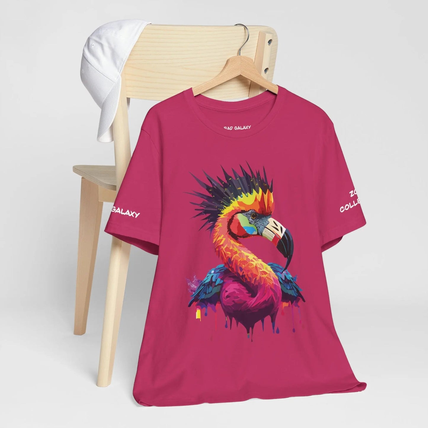 Animal T Shirt Bad Galaxy Made To Order 100 Percent Cotton Eco Friendly Non Toxic Inks USA