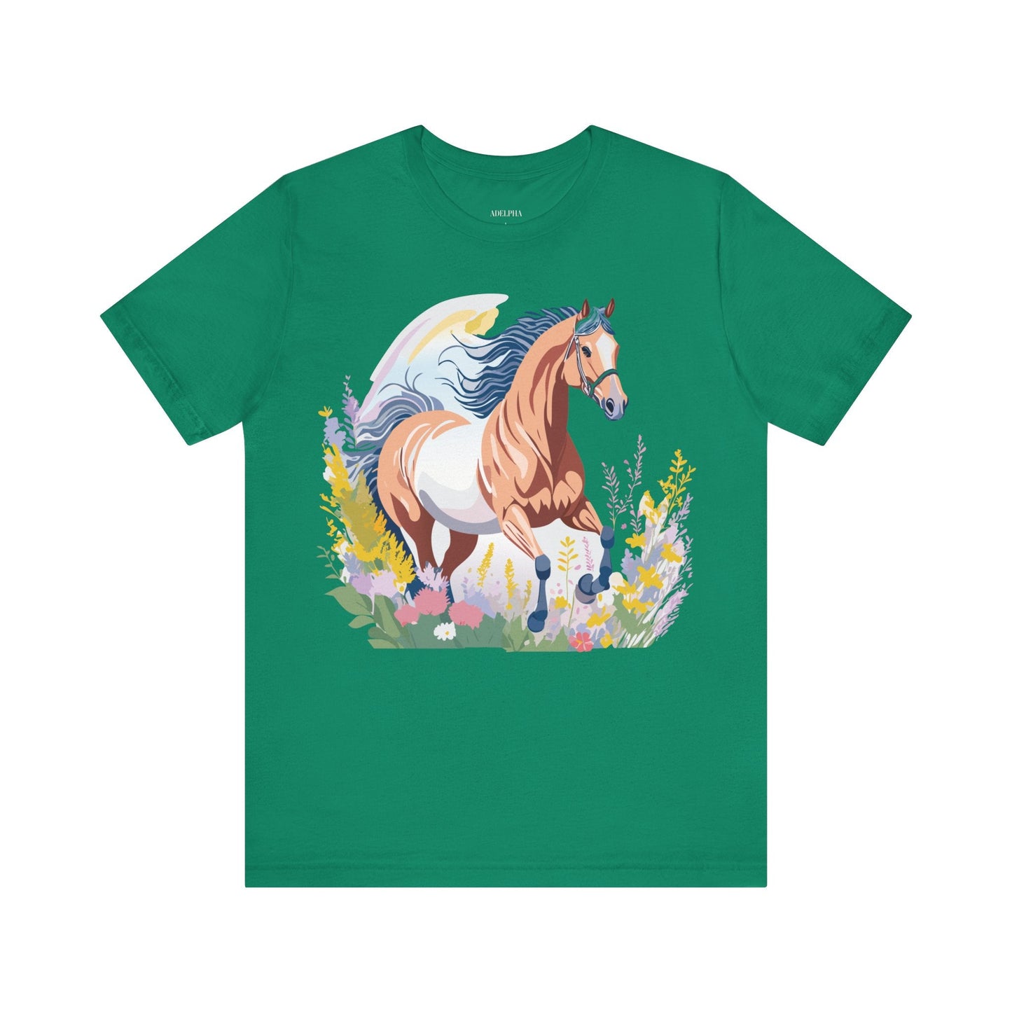 Horse Graphic Unisex 100 Cotton Vintage Animal Art T-Shirt 4