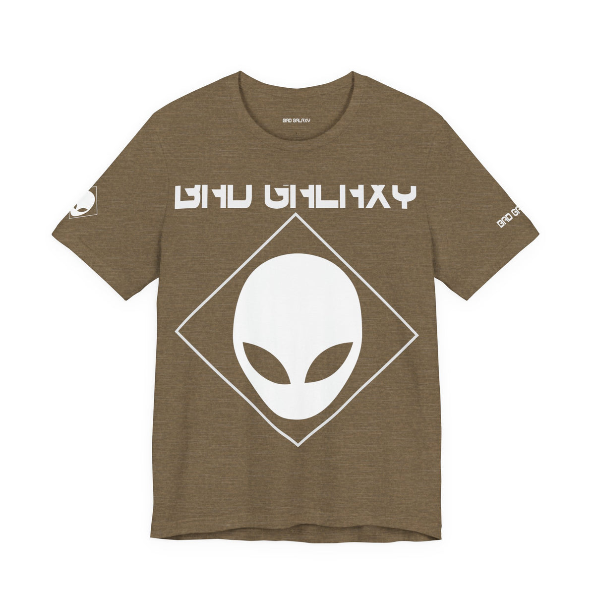 Alien Graphic Unisex Cotton Bella+Canvas Tee with Art Design b55
