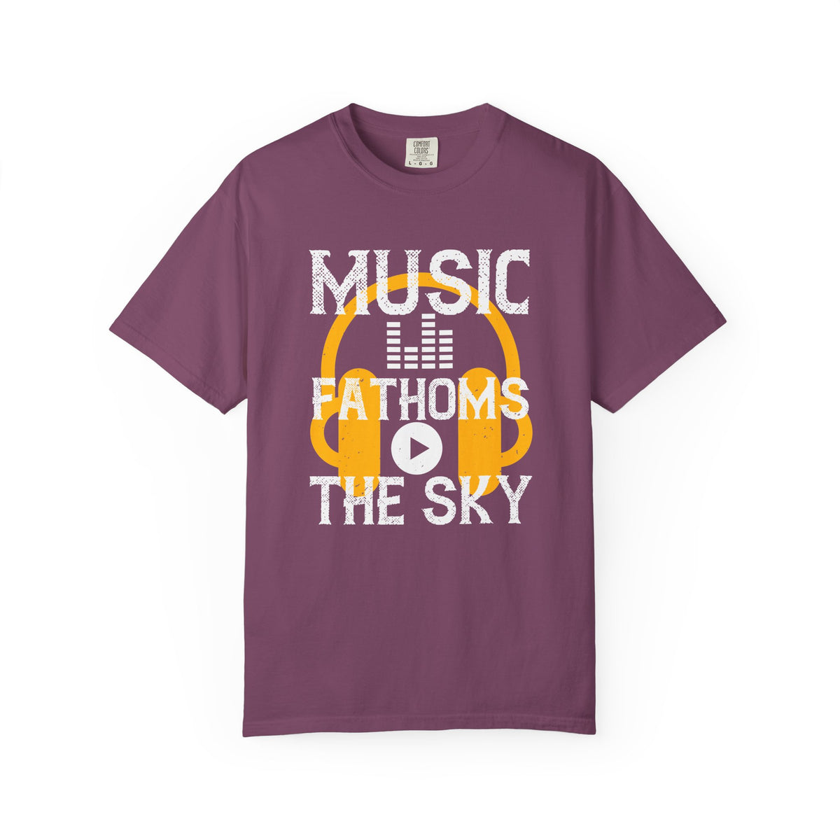 Music Graphic Unisex Heavy Cotton Art Designed T-Shirt m24
