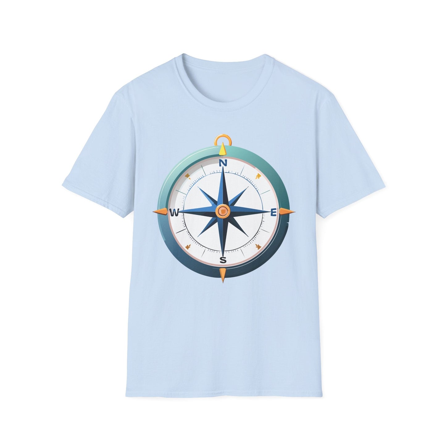Compass Navigator Graphic Tee Unisex 100 Cotton 7