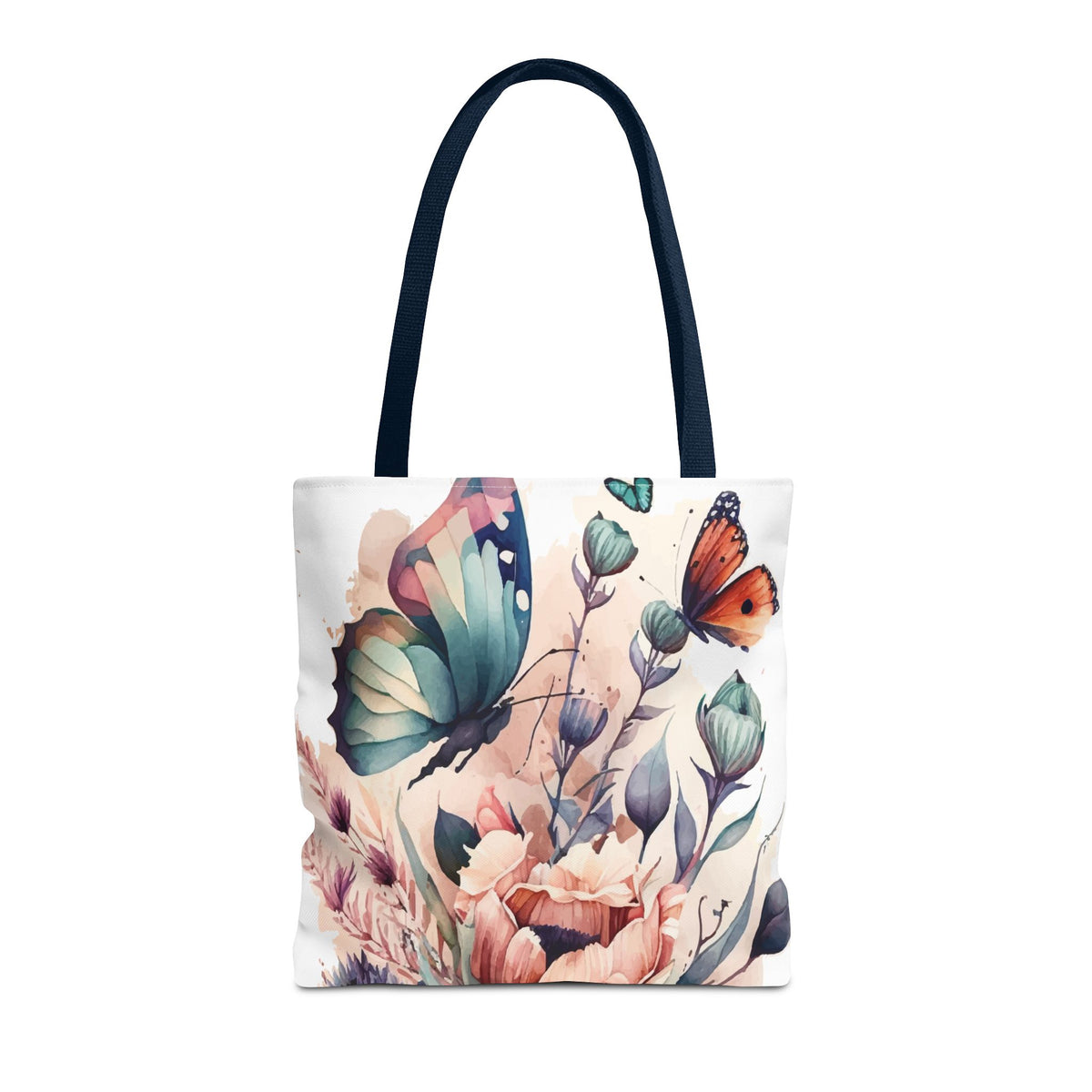 Bolsa con estampado de mariposas 