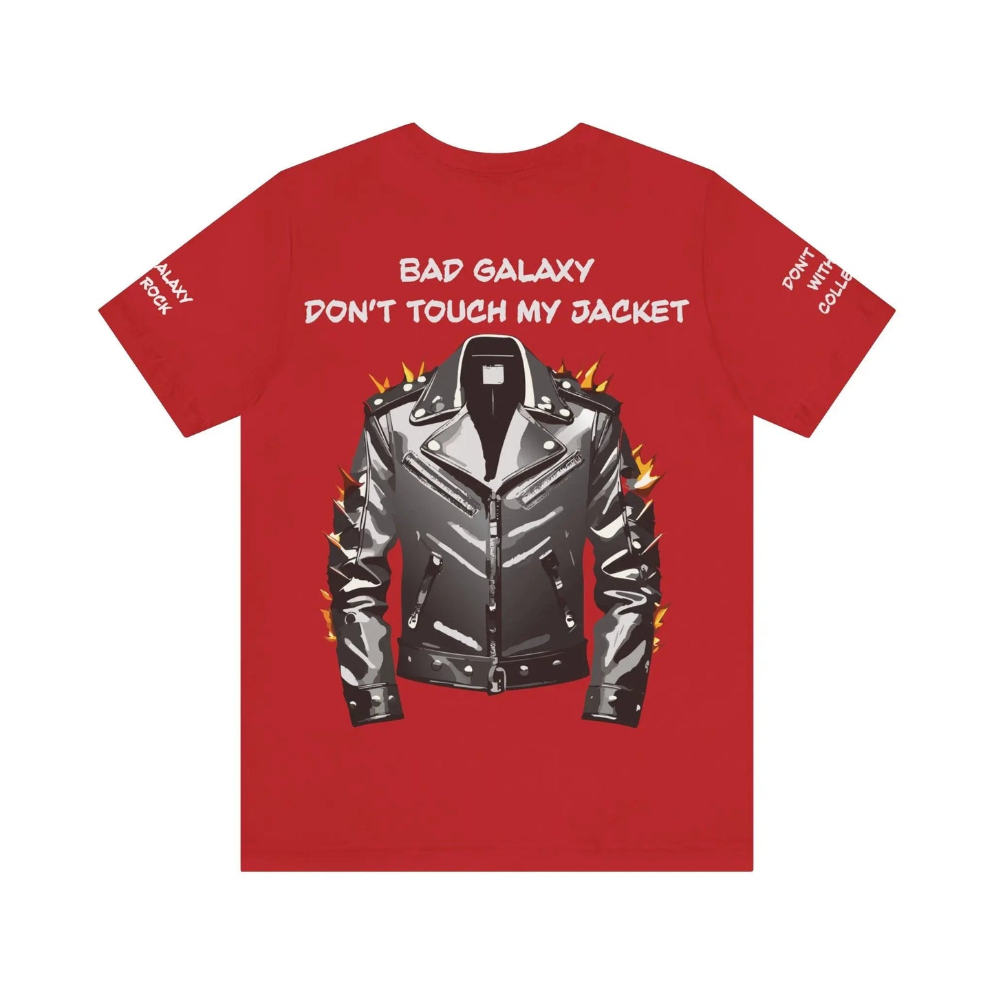 Punk Rock Tee Shirt From Bad Galaxy 100 Percent Cotton Eco Friendly Inks Made To Order USA Designed