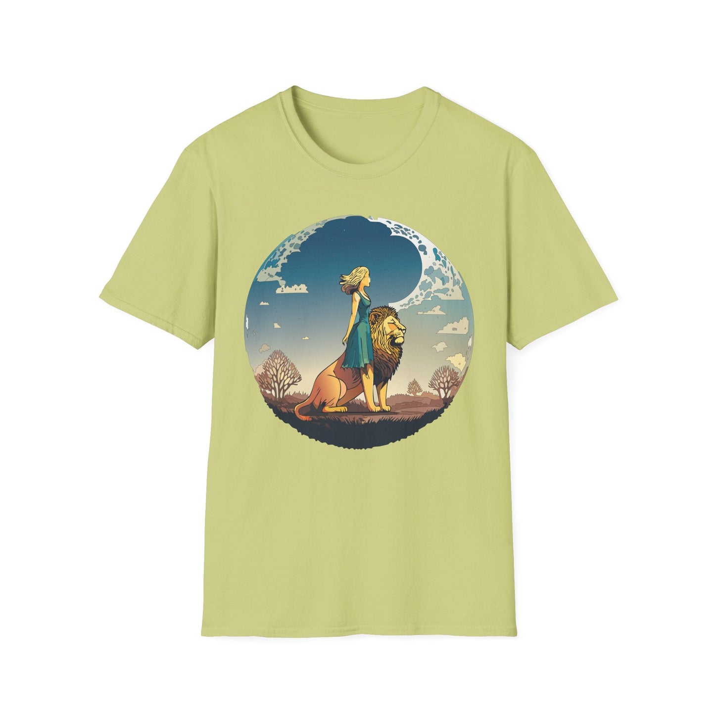 Womens Graphic T Shirt Art Design Tee Softstyle 64000 100 Percent Cotton Unisex Comfort