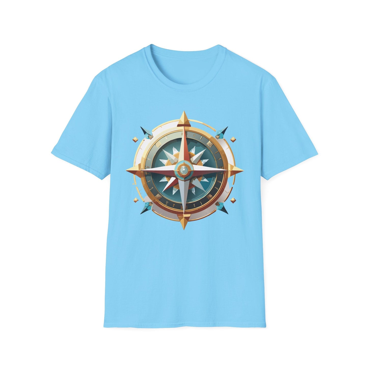 Compass Navigator Graphic Tee Unisex 100 Cotton 24