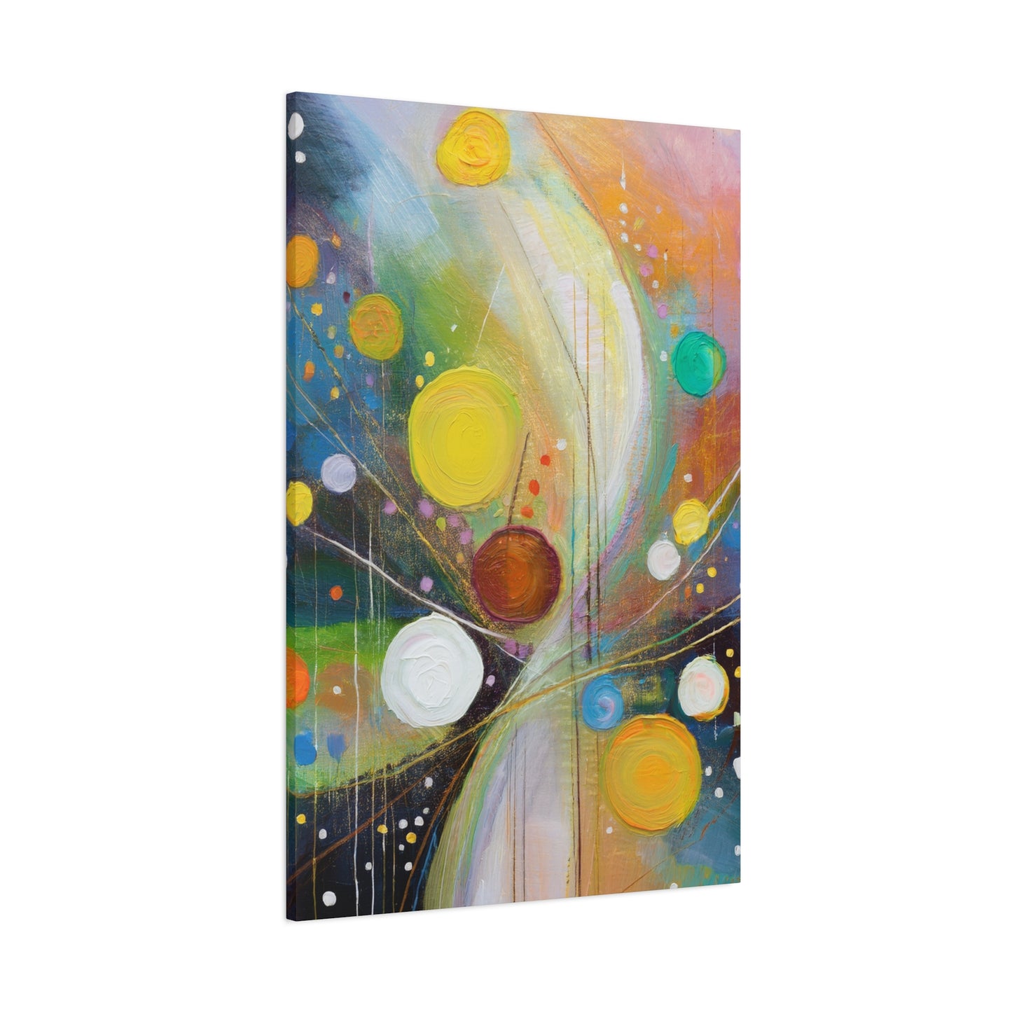 Abstract Oil Painting Print Canvas 20x24,20x30,24x30 24x32,24x36,30x40 32x48,36x48,40x60 Pine-Wood Inner Frame ABS-115