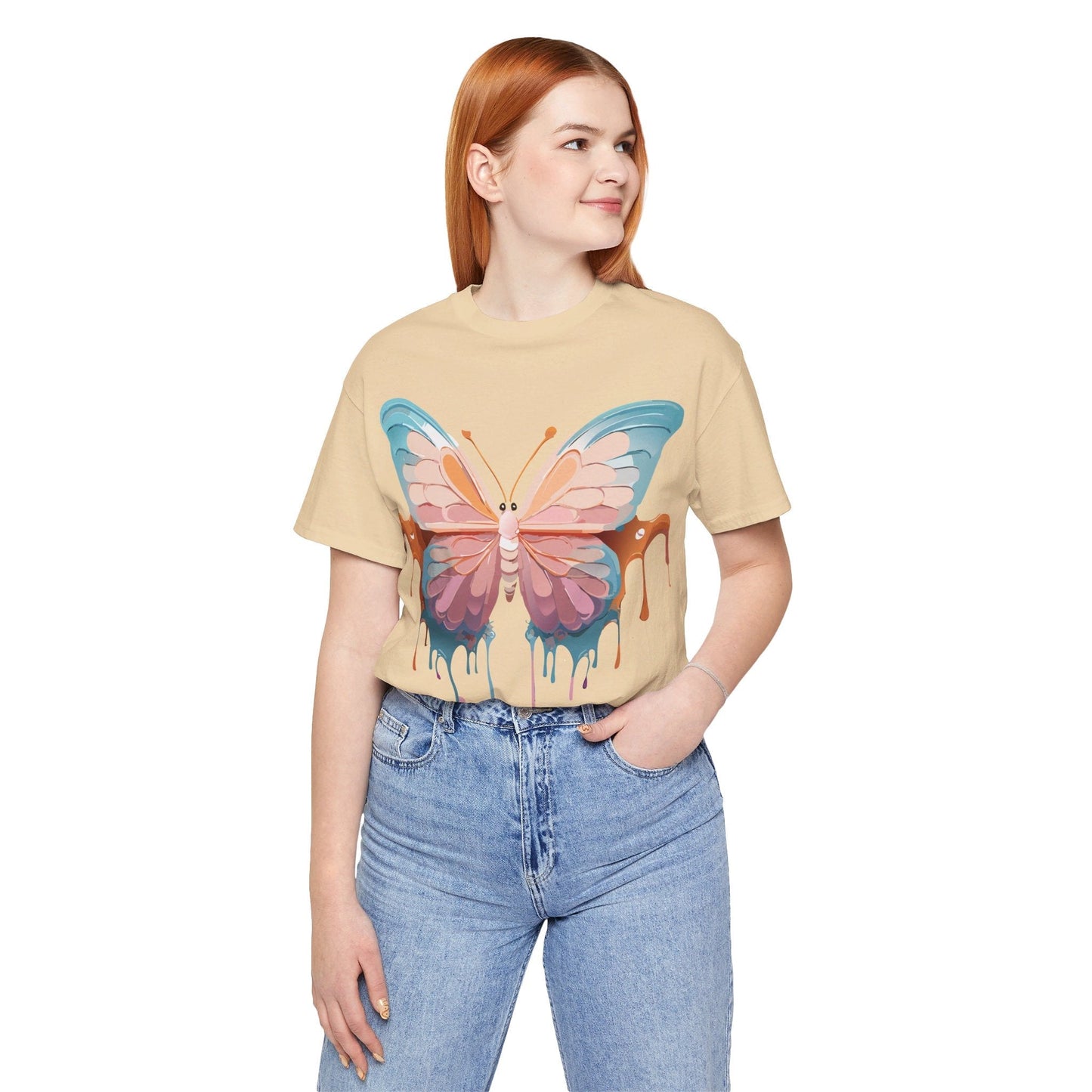 Adelpha Vintage Inspired Graphic Tee Unisex Short Sleeve Shirt