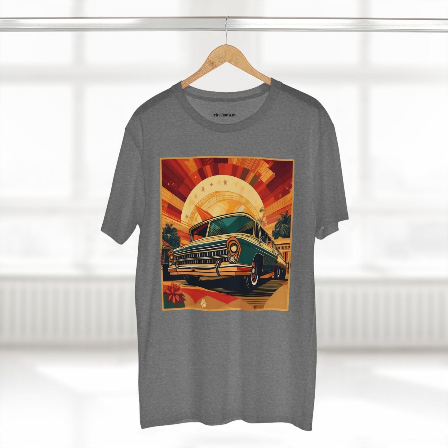 Retro Car Shirts Vintage Car Shirts RC 17 Unisex Premium Cotton Tee With Original Art Design