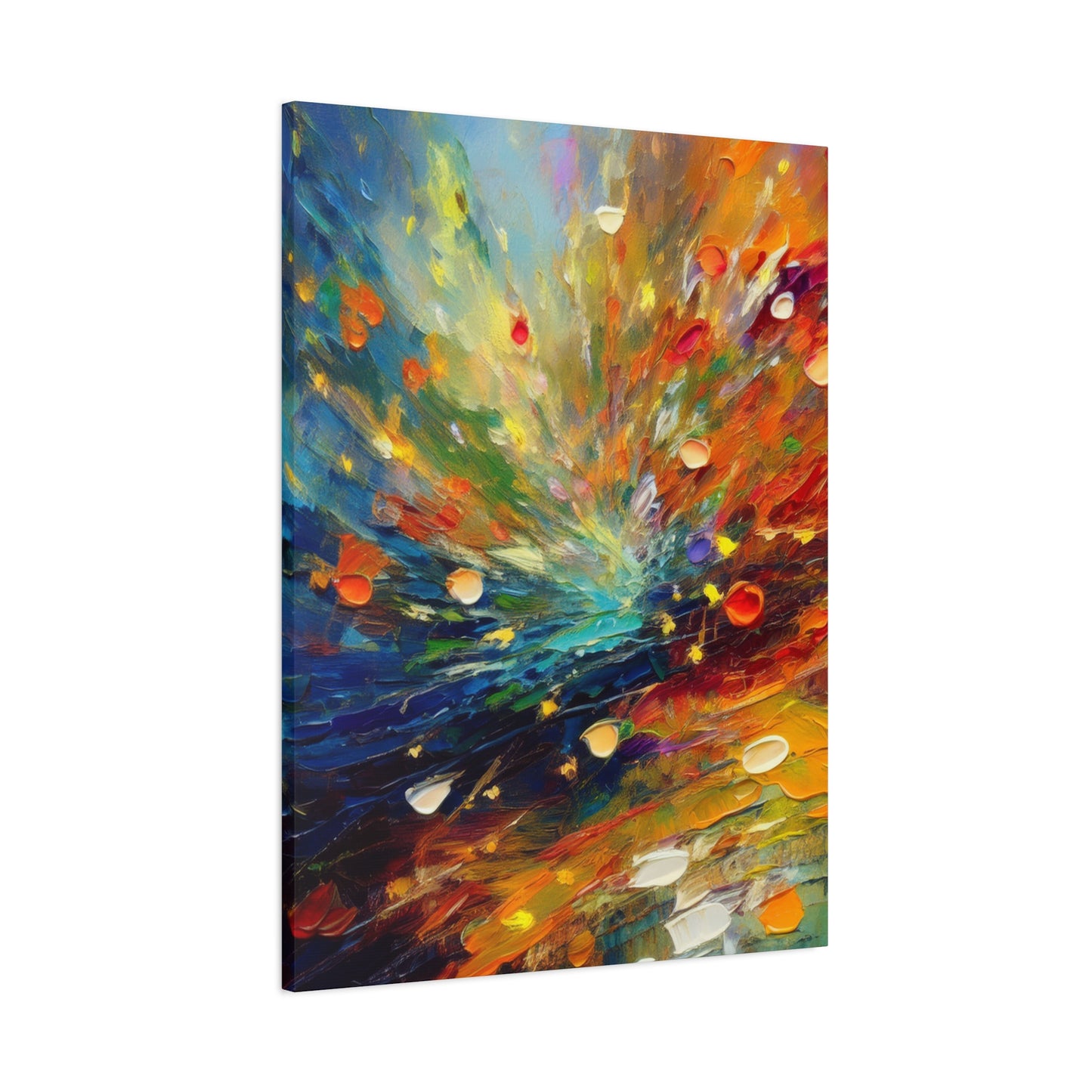 Abstract Oil Painting Print Canvas 20x24,20x30,24x30 24x32,24x36,30x40 32x48,36x48,40x60 Pine-Wood Inner Frame ABS-121