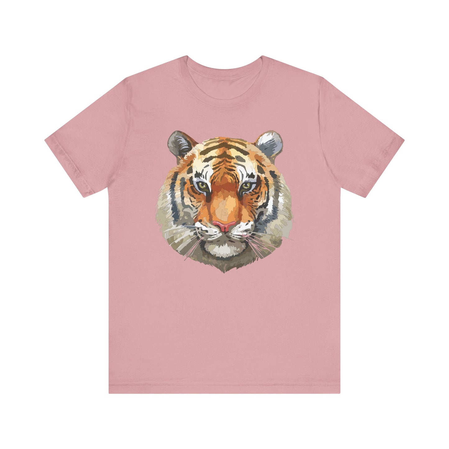 Unisex Tiger Tee, Animal Shirt, Tee Shirt with Tiger, Safari T-Shirt, Animal Tees, Big Cat Shirt, Safari T-Shirt 4