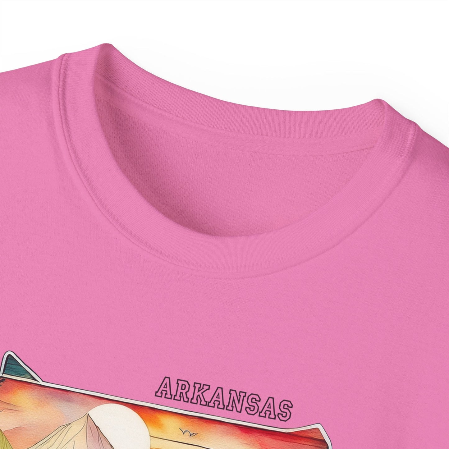 Arkansas Graphic Unisex Cotton T‑Shirt 2