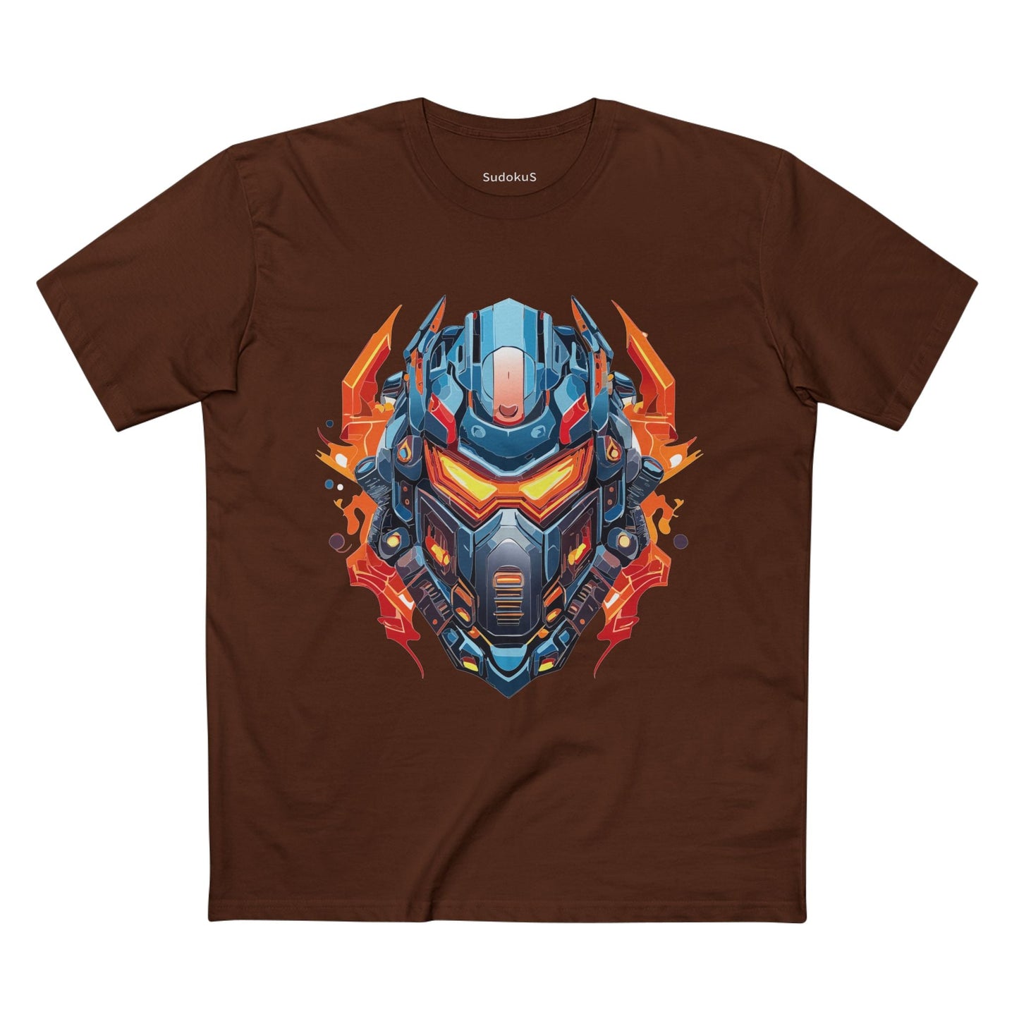 Cyborg Robot Graphic Unisex 100 Cotton Staple Tee 16