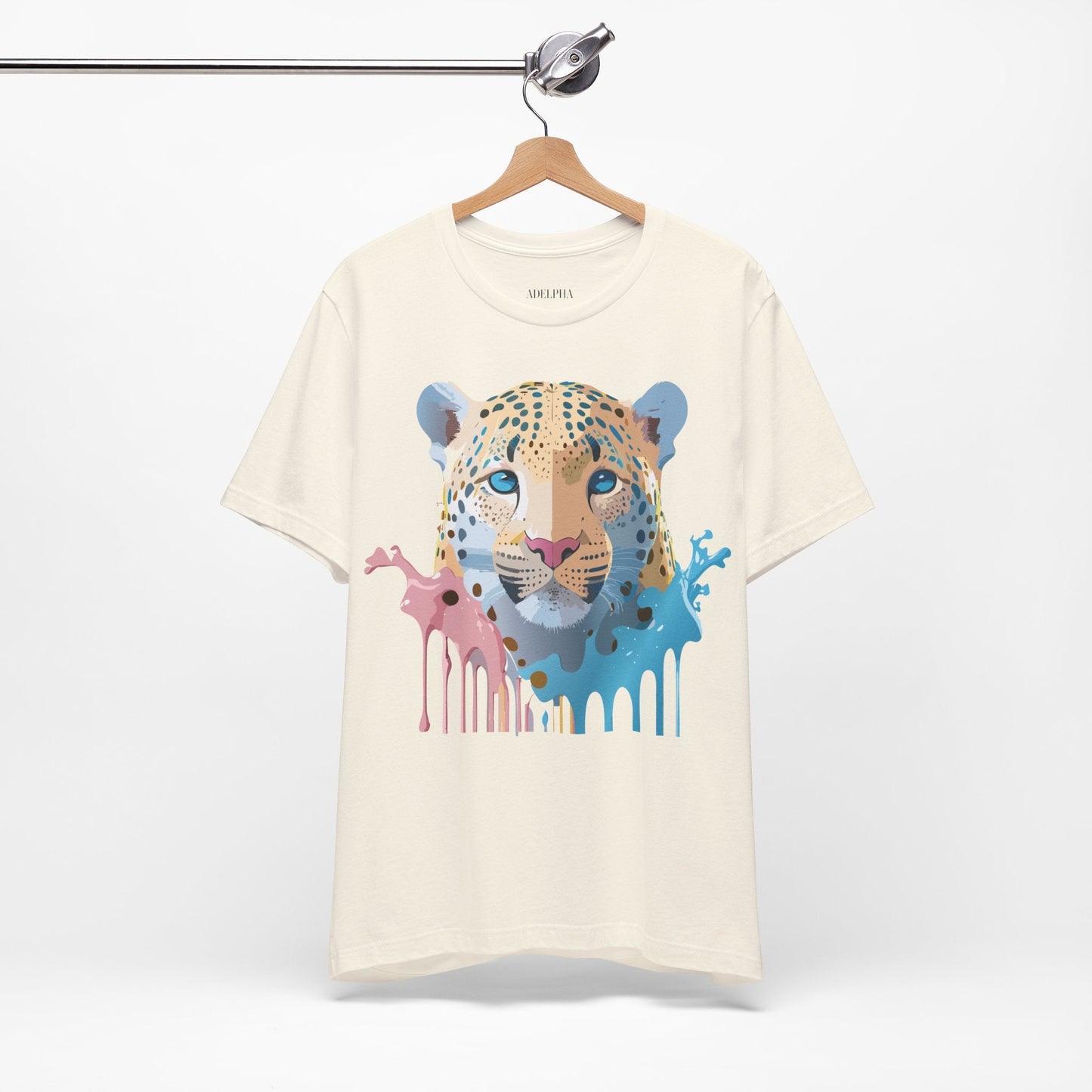 Adelpha Cheetah Graphic T Shirt Unisex Jersey Short Sleeve Vintage Art Tee