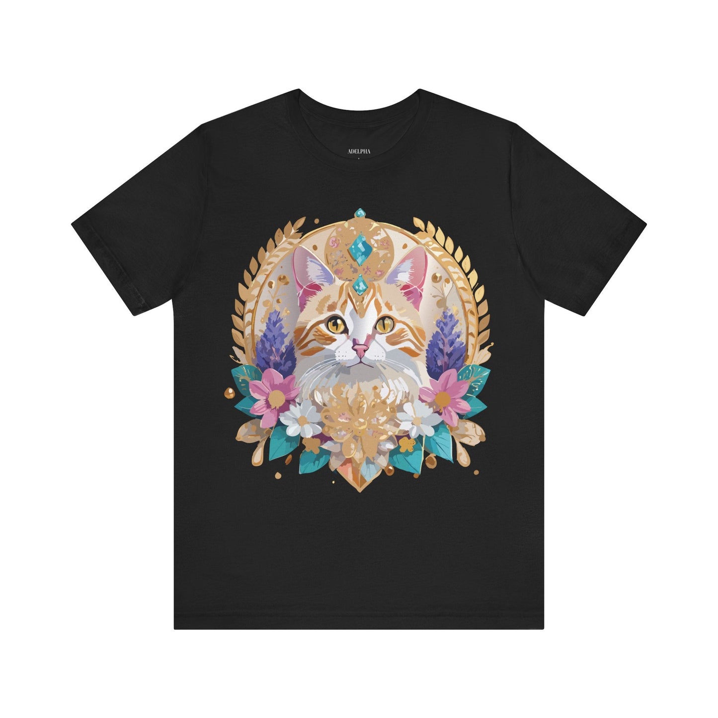 Medallion Graphic Unisex 100 Cotton Vintage Animal Medal Artwork Tee 10