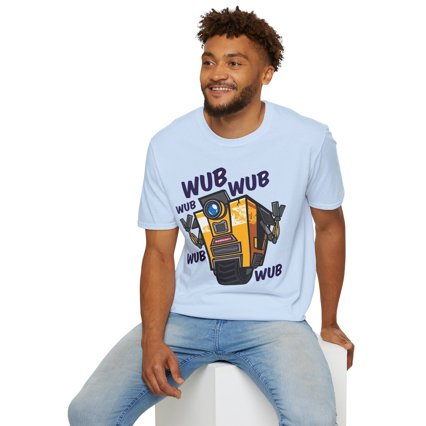 Cartoon T Shirt Animation Tee Funny Unisex Gildan Softstyle 64000 Ring Spun Cotton