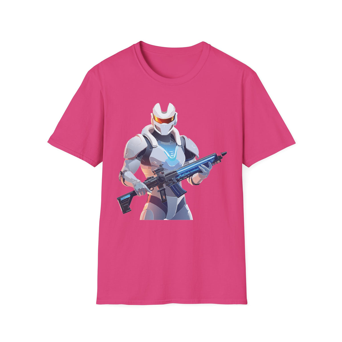 Cartoon Warrior Graphic Tee Gildan Unisex 100 Cotton Tee Shirt c50