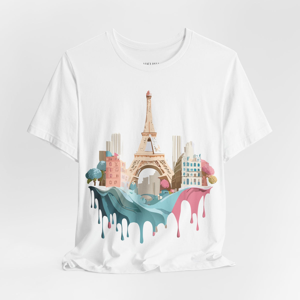 Unisex Cotton Bella+Canvas Tee with Paris