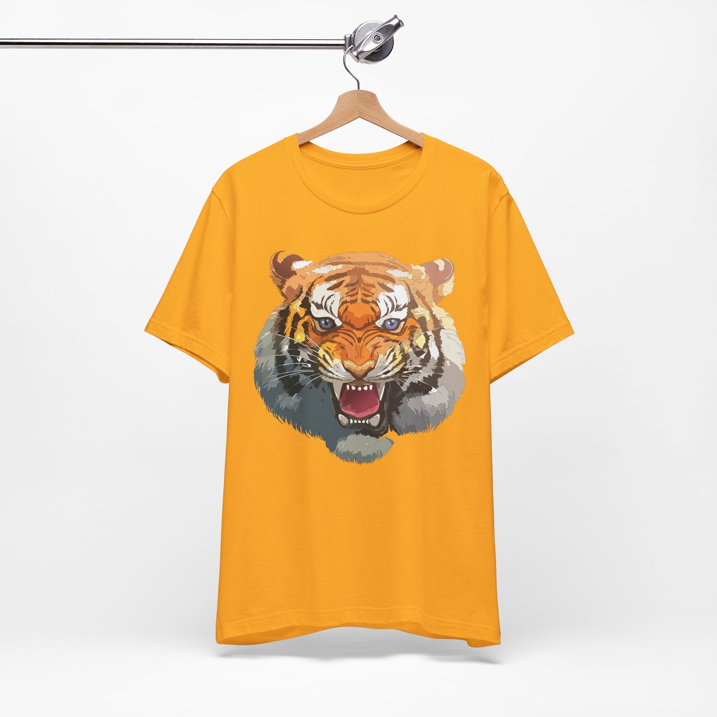 Tiger Shirt, Animal Shirt, T-Shirt with Tiger, Art Design Tee, Animal Tees, Safari T-Shirt, Graphic Design Tee 14
