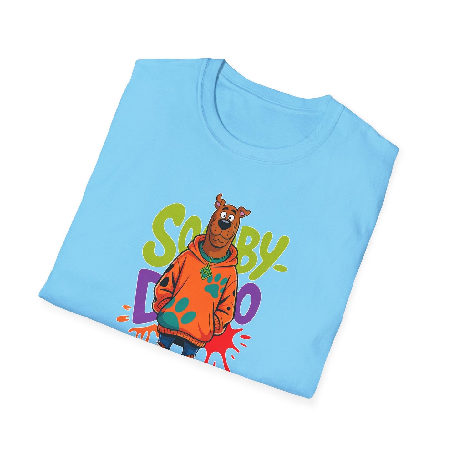 Unisex Cartoon T Shirt With Animation Funny Animals Tee Gildan Softstyle 64000 100 Percent Cotton