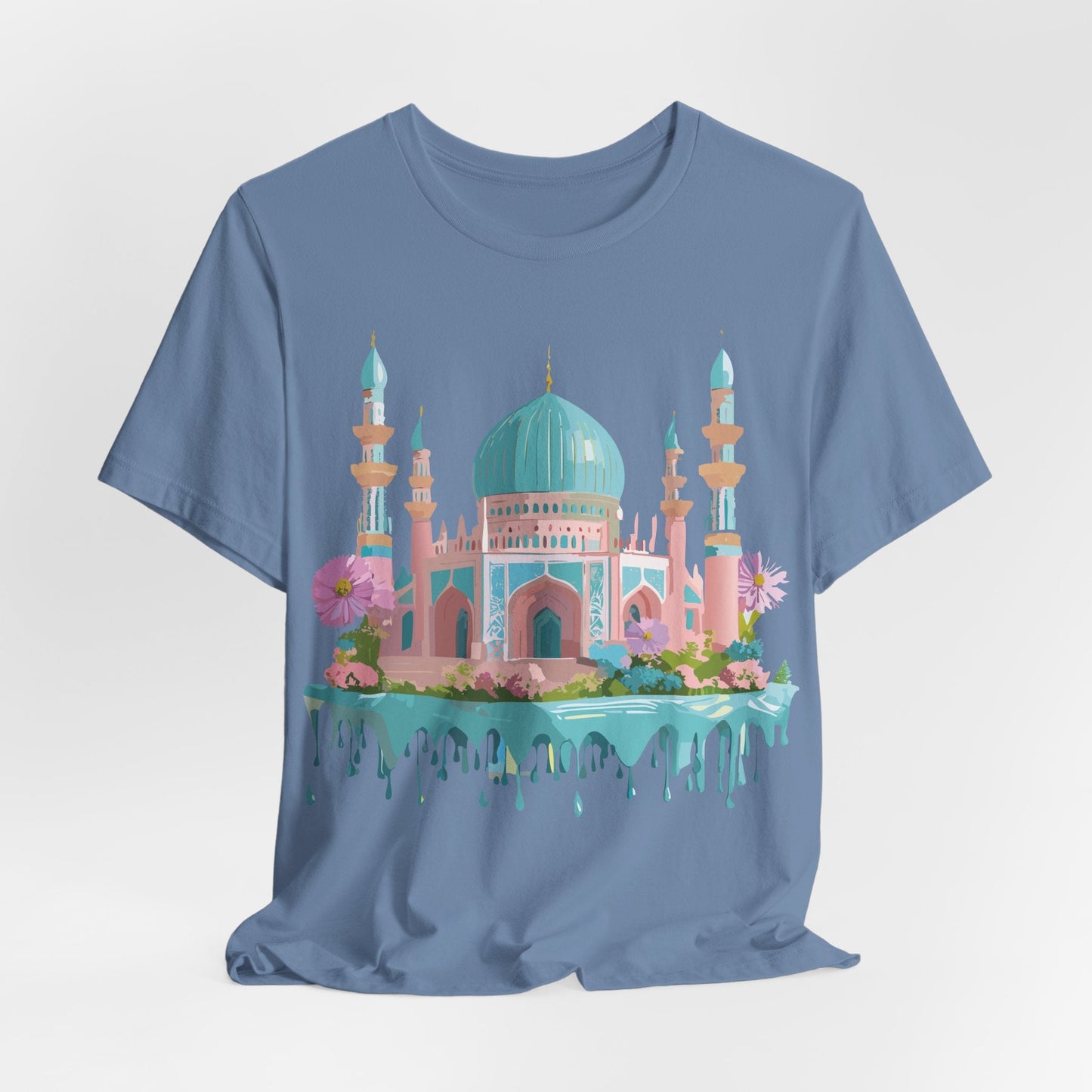 Tourist Shirt With Tashkent Graphic Tee By Adelpha Unisex Short Sleeve Vintage Artwork
