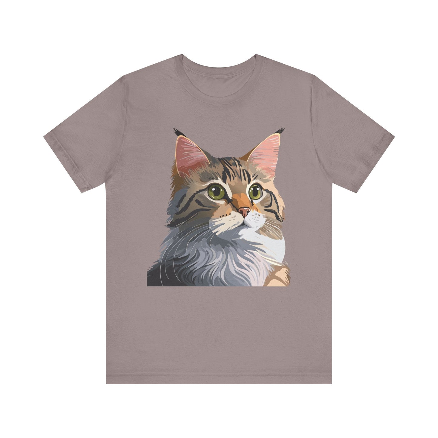 Unisex Animal Shirt Art Design Tee With Wild Animals Short Sleeve Comfort Wear Everyday