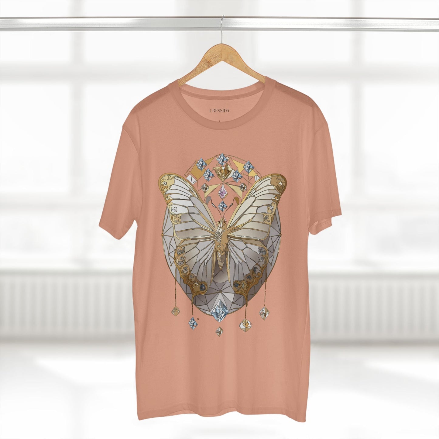 Butterfly Graphic Design Unisex 100 Cotton Tee 8