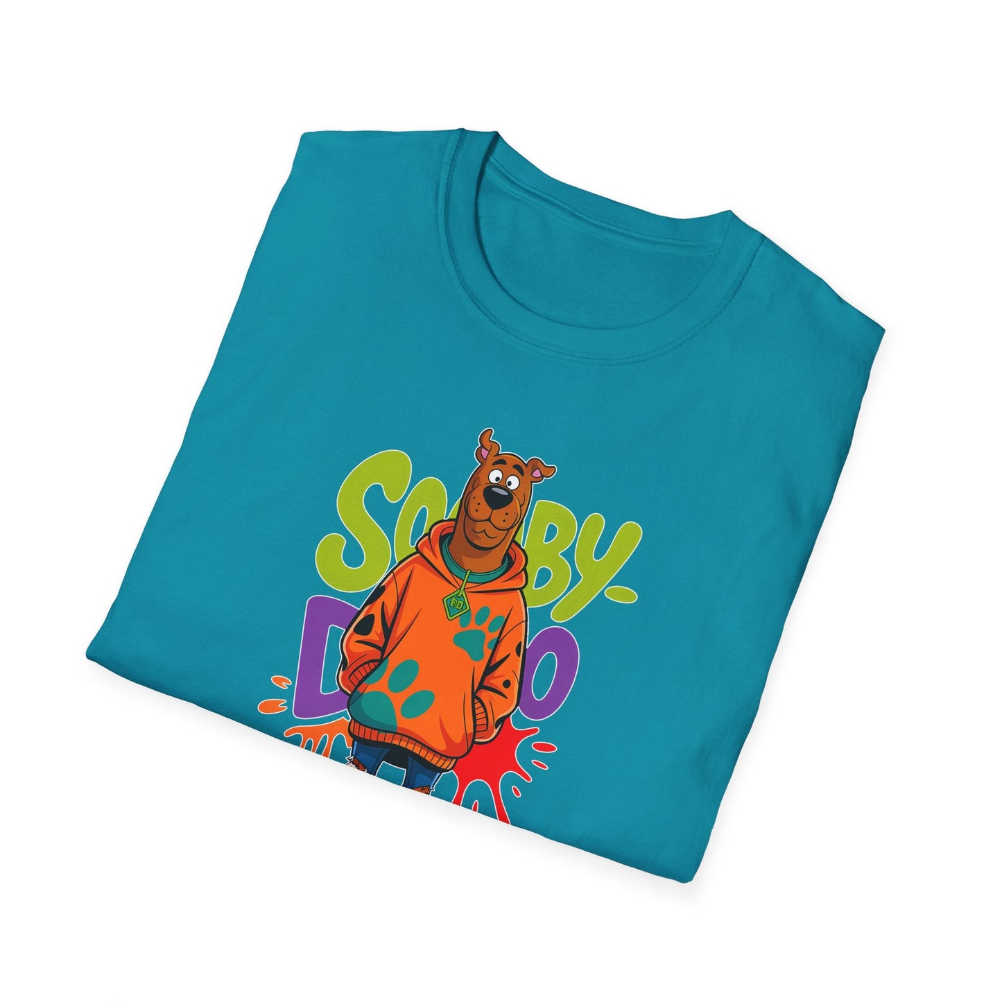 Unisex Cartoon T Shirt With Animation Funny Animals Tee Gildan Softstyle 64000 100 Percent Cotton