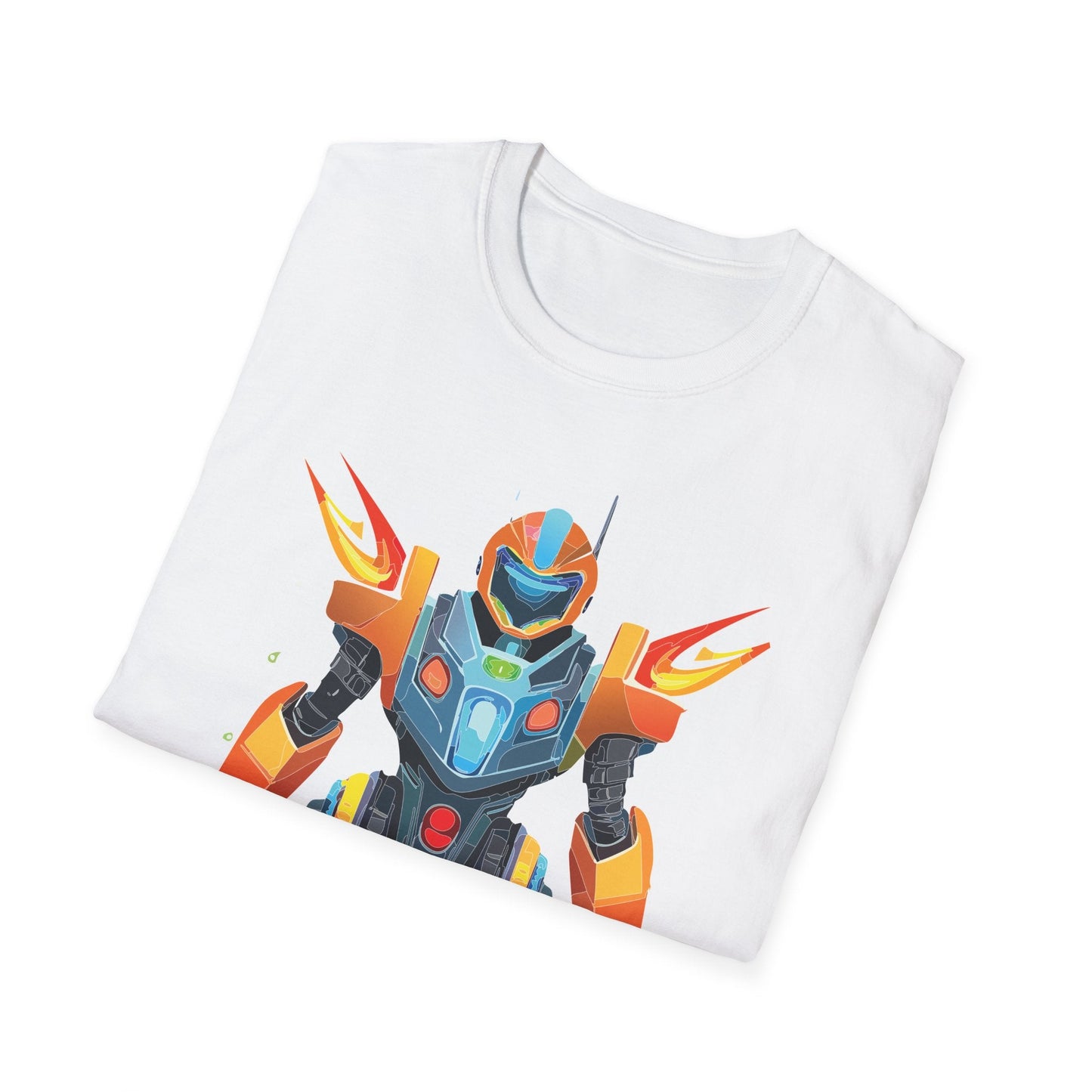 Cyborg Tee Unisex Robot Shirt Terminator Graphic Short Sleeve Tee Gildan Softstyle 64000 Cotton