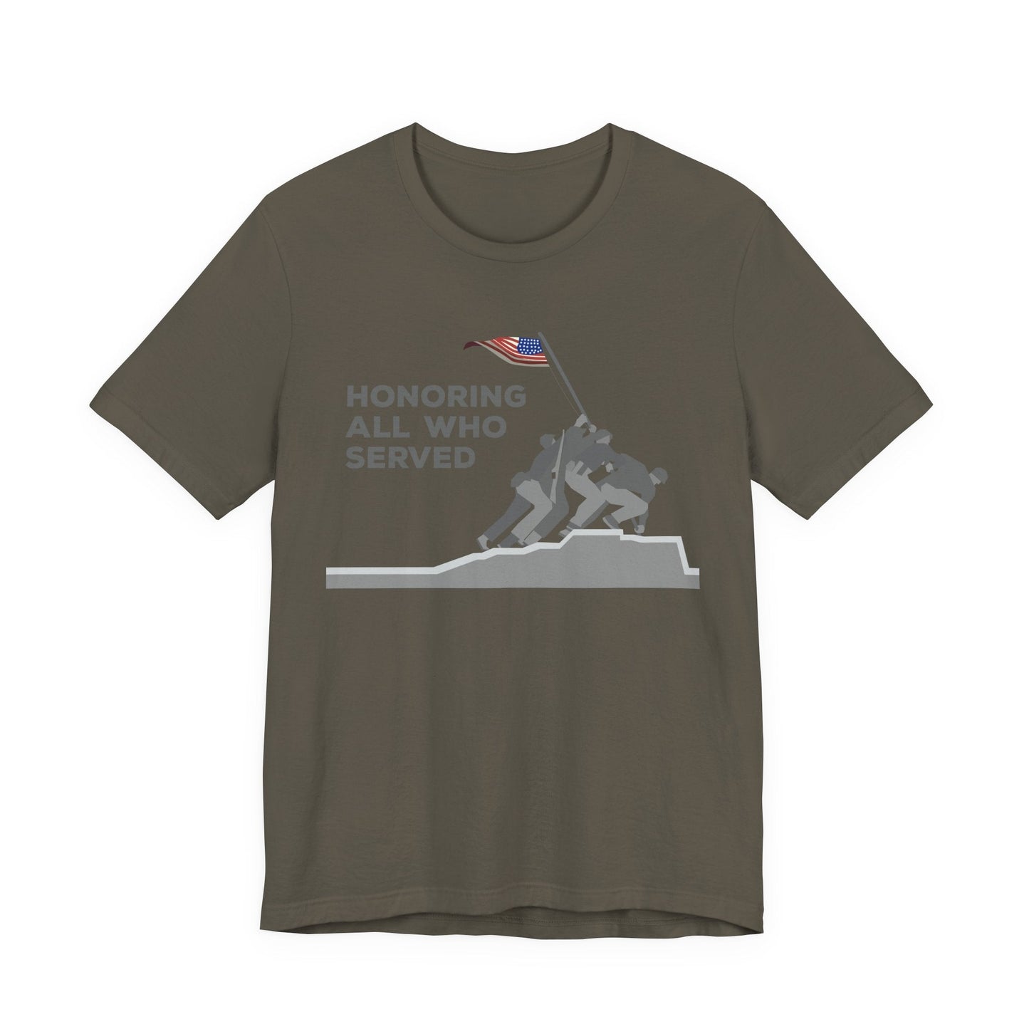 Army Veteran Patriotic Graphic Design Unisex Cotton T-Shirt v52