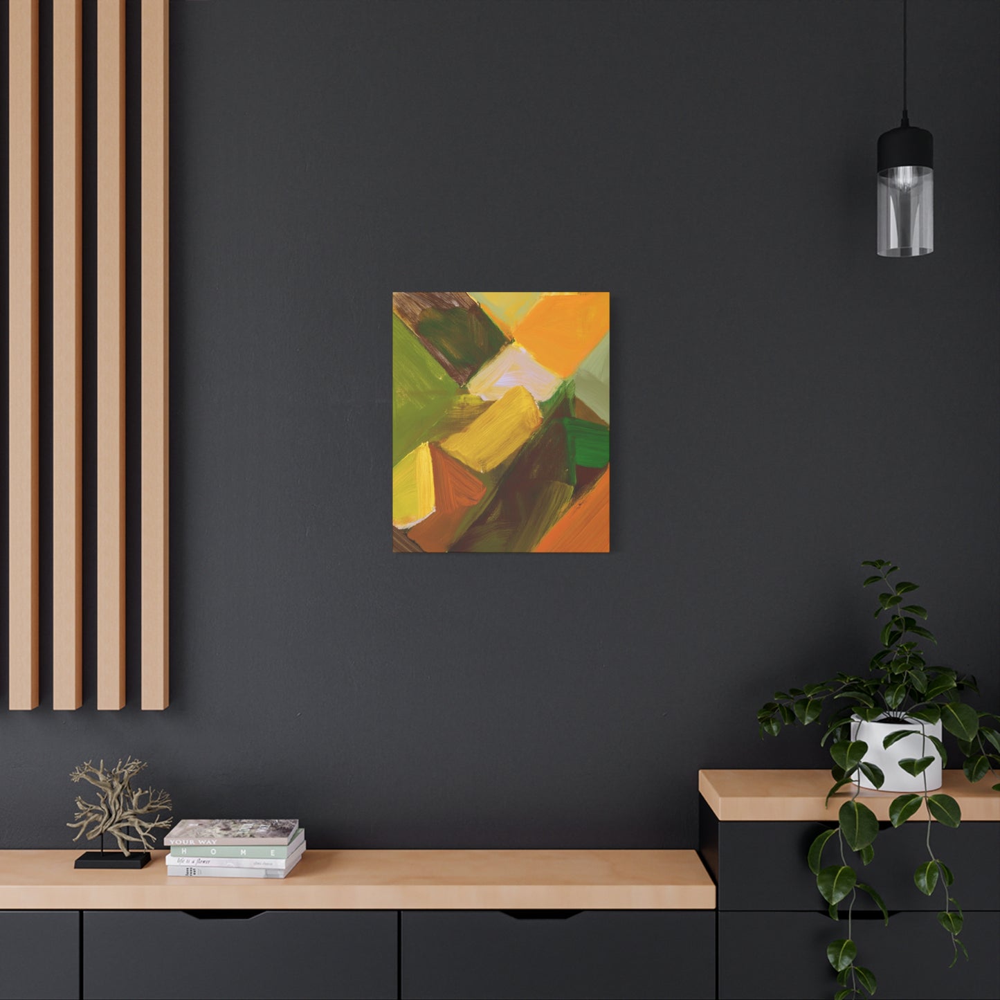 Abstract Geometric Painting Print Canvas 20x24,20x30,24x30 24x32,24x36,30x40 32x48,36x48,40x60 Pine-Wood Inner Frame ABS-59